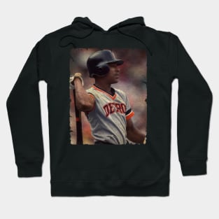 Lou Whitaker in Detroit Tigers Hoodie